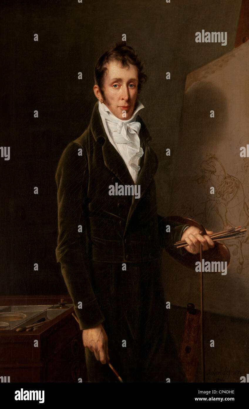 Carle Vernet 1758-1836 von Robert Lefevre 1755-1830 Französisch Frankreich Stockfoto