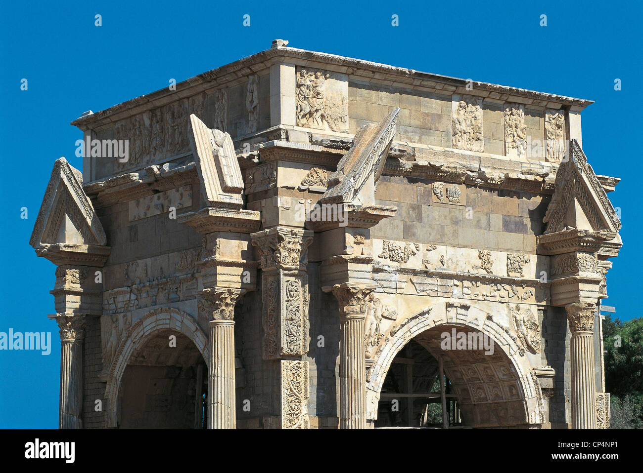 Libyen Tripolis Leptis Magna archäologische Stätte (Weltkulturerbe der