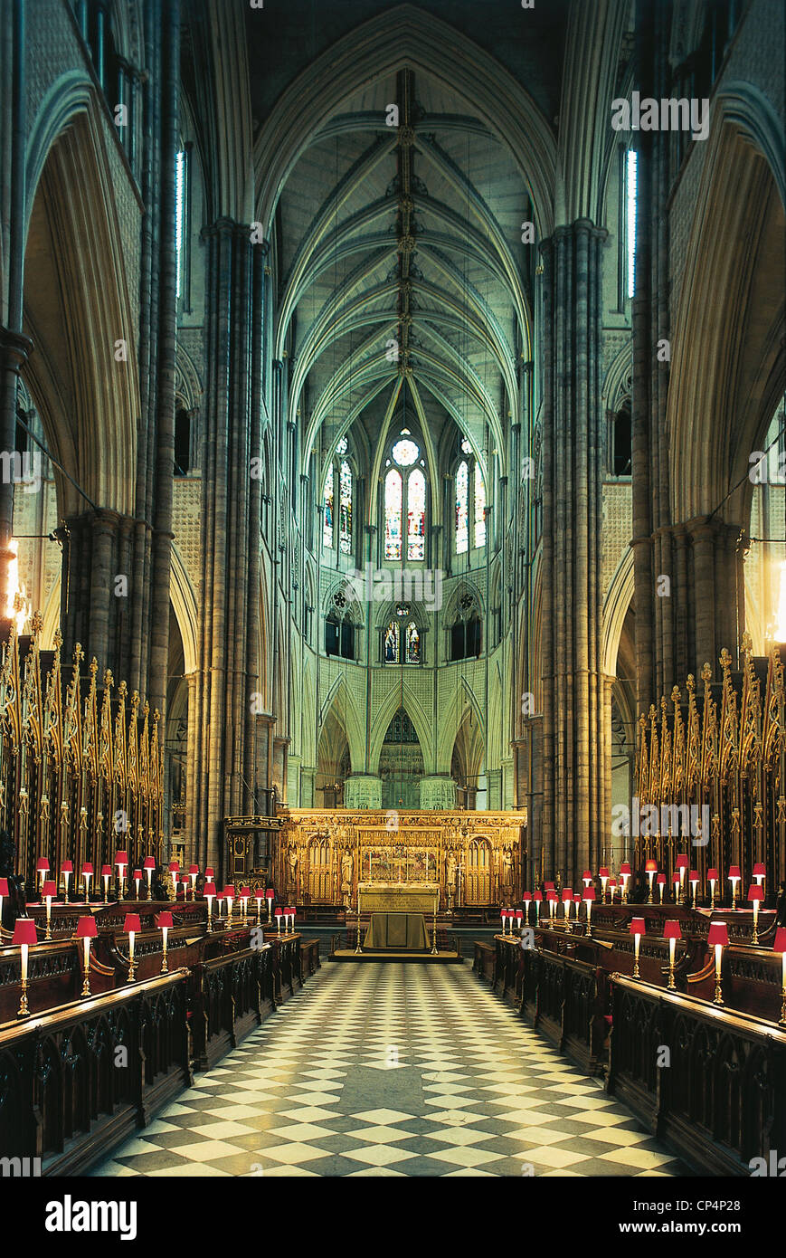 Vereinigtes Königreich - England, London, Westminster Abbey (UNESCO-Welterbe, 1987), ext. Stockfoto
