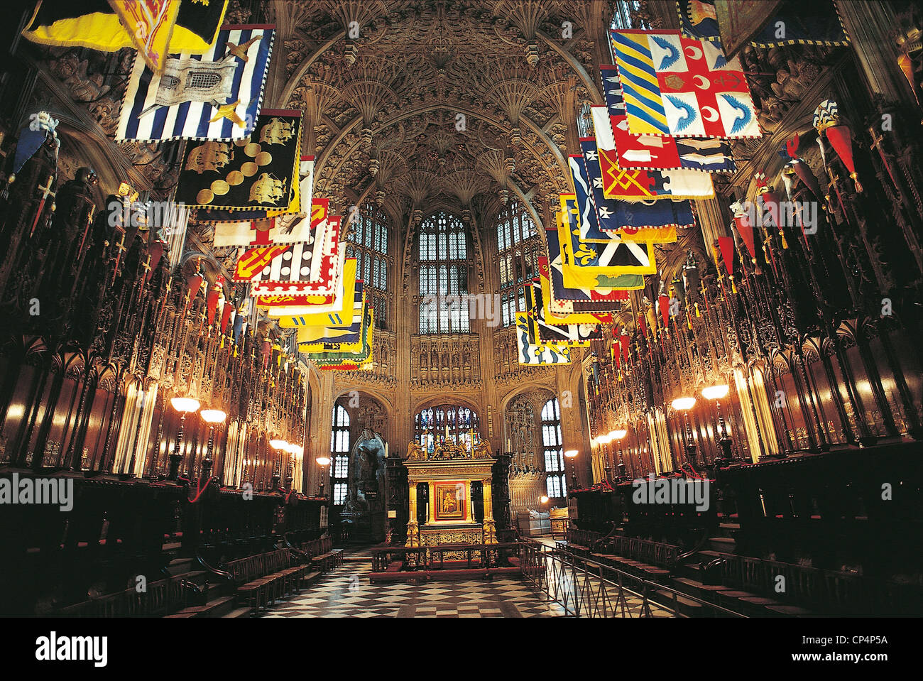 Vereinigtes Königreich - England, London, Westminster Abbey (UNESCO-Welterbe, 1987), ext. Stockfoto