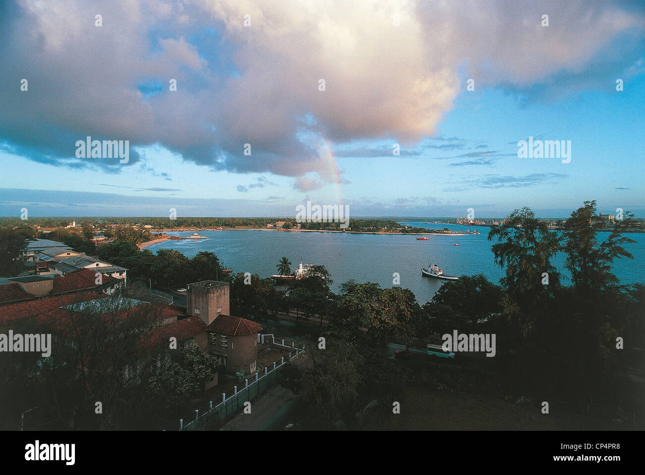 Tansania: Dar Es Salaam Port Stockfoto