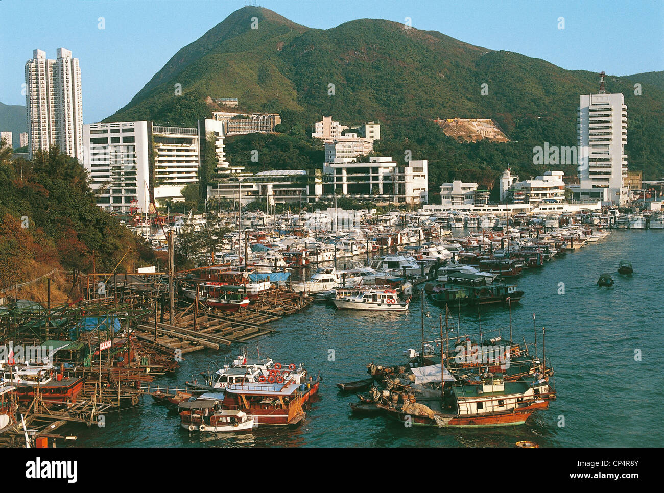 China - Hong Kong (Xianggang) - Hong Kong Island - Bezirk von Aberdeen (Heung Kong Tsai) Port. Stockfoto
