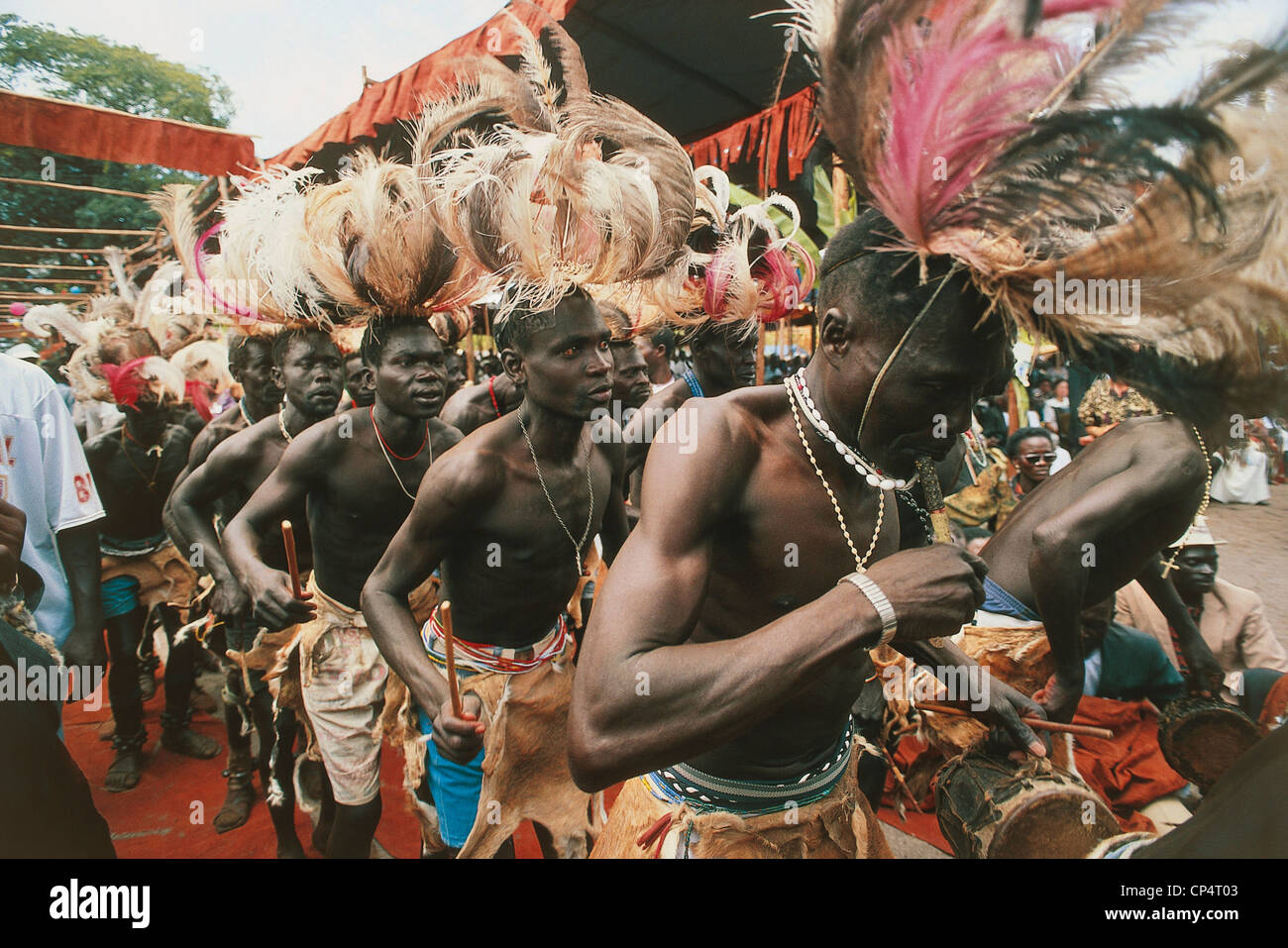 Uganda - Kampala. Feste erinnern an die Krönung der Kabaka (König). Stockfoto