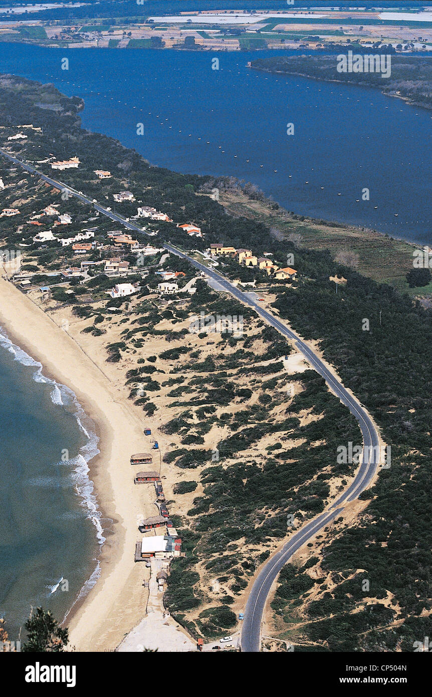 Der Nationalpark Circeo Lazio Stockfoto