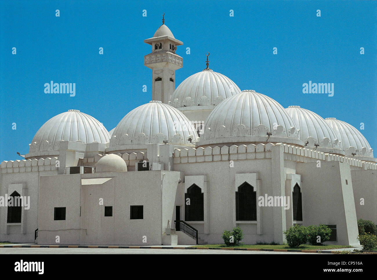 Bahrain - Al-Manama (Manama). Eine Moschee. Stockfoto