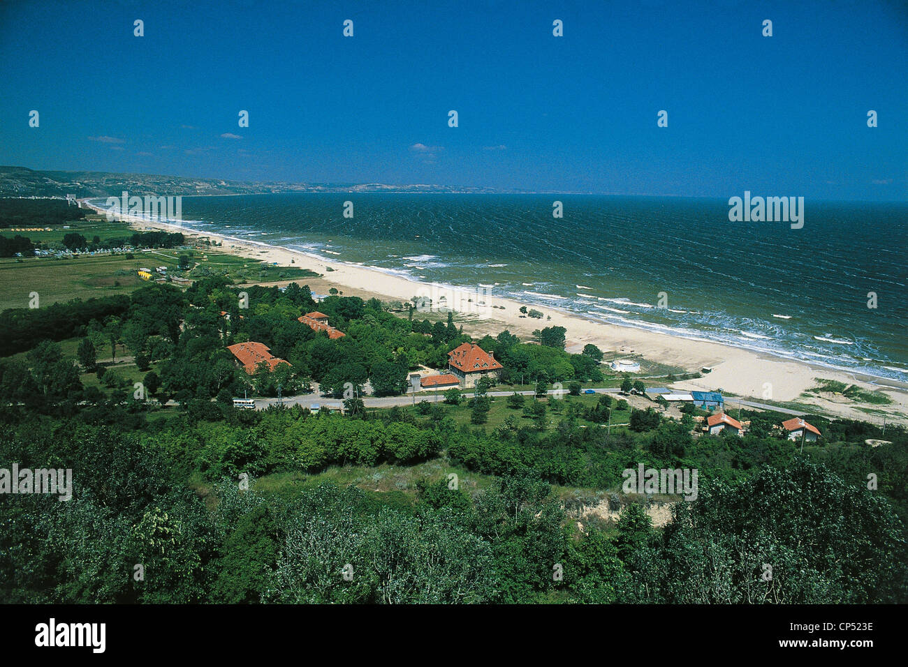 Bulgarien Schwarzes Meer Küste Zone des Golden Sands nördlich von Varna Stockfoto