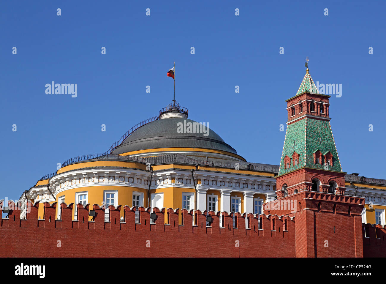 Kreml, Roter Platz Stockfoto