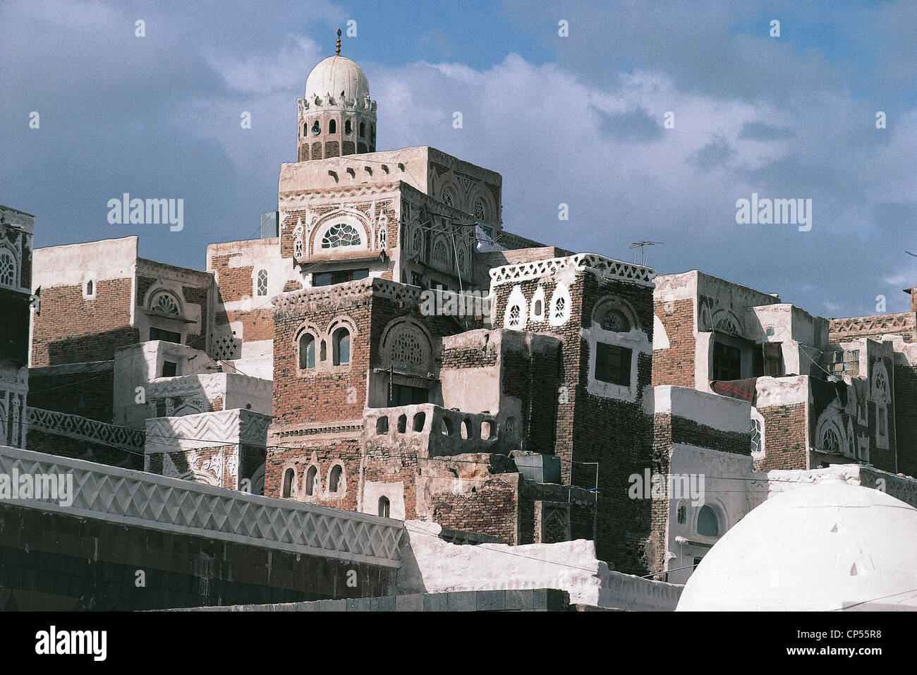 Jemen Sanaa anzeigen Stockfoto