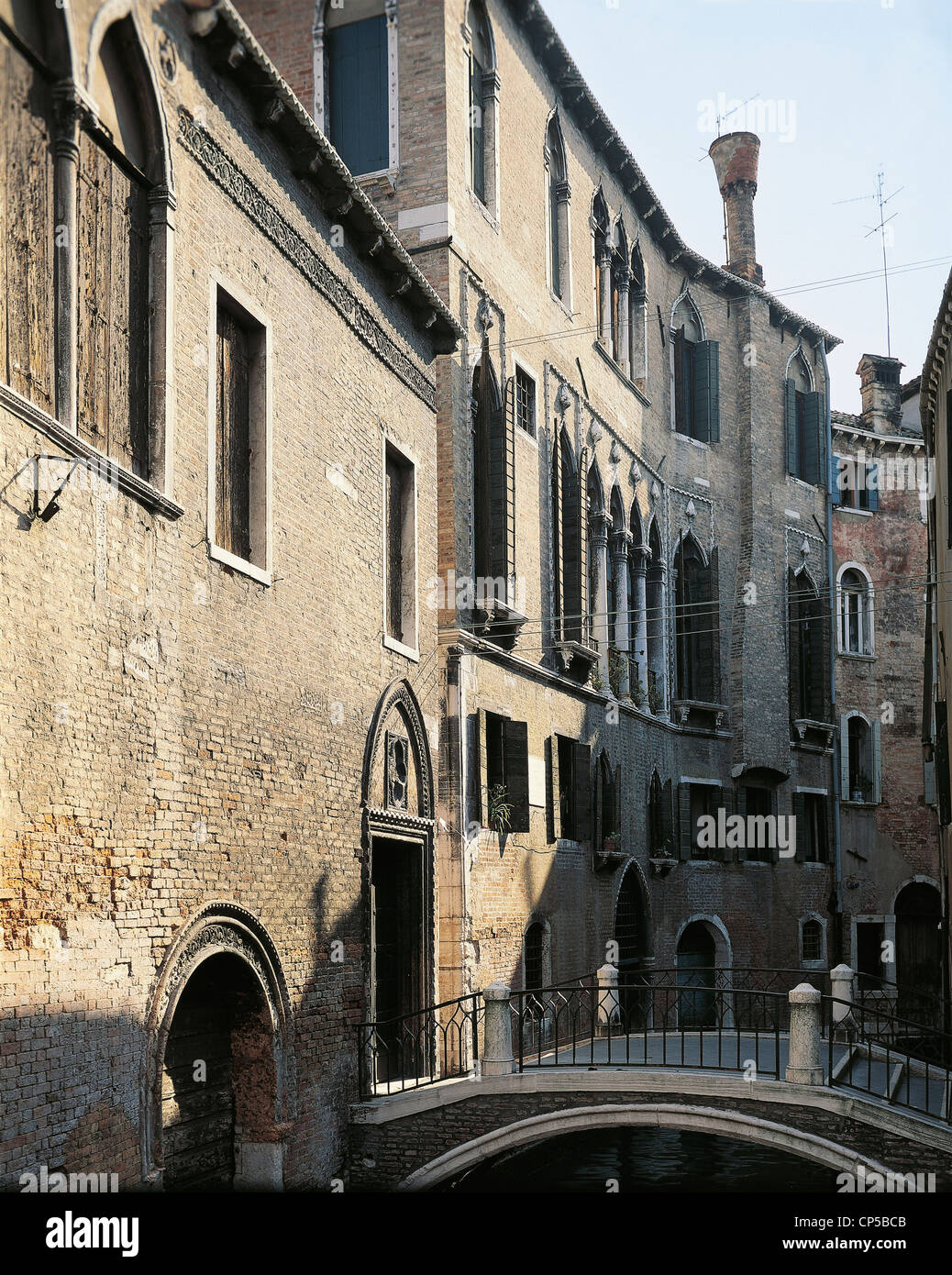 VENETO-Venedig-Geburtsort von Carlo Goldoni Stockfoto