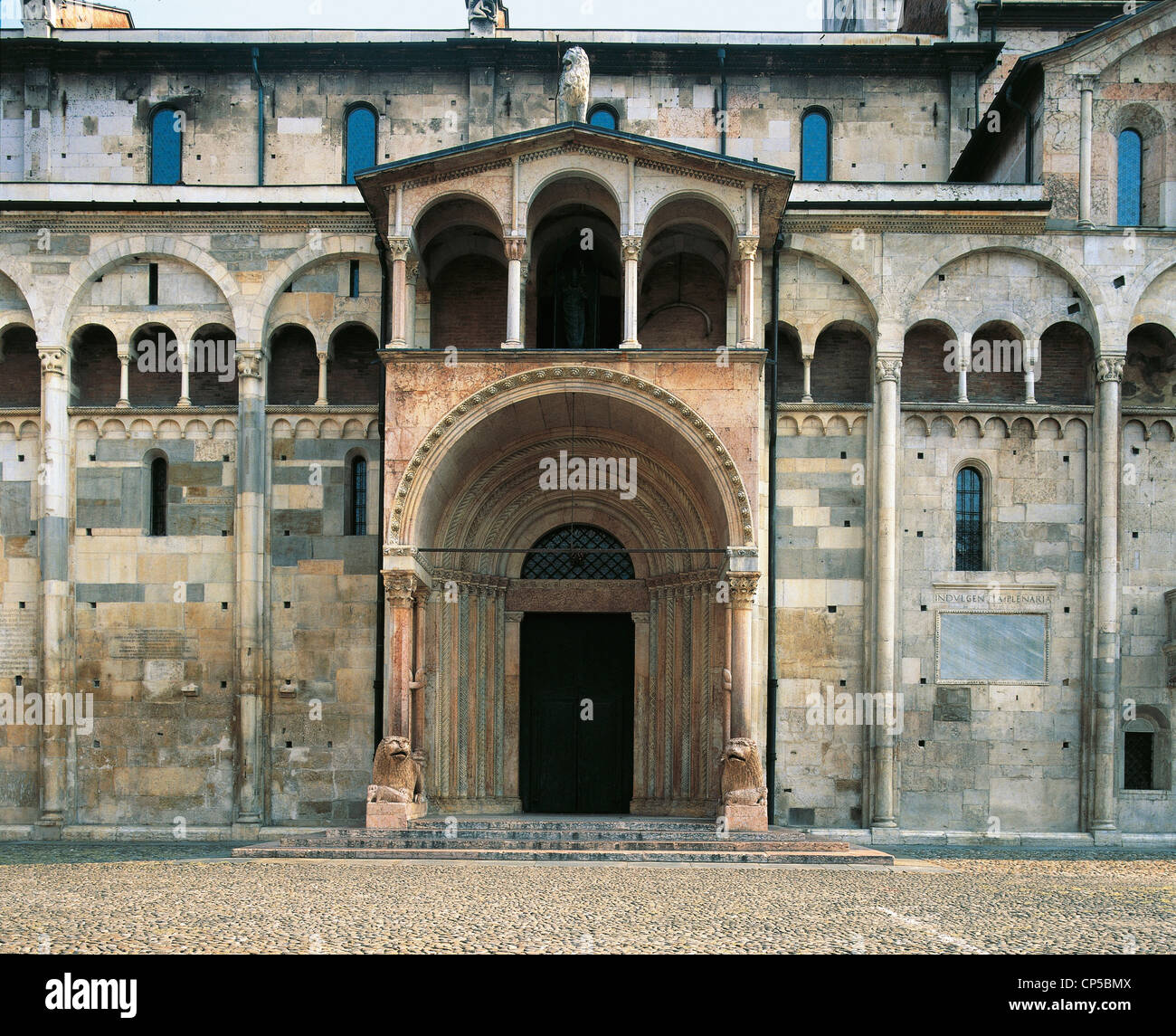 Modena Emilia Romagna Dome Port Direktor Stockfoto