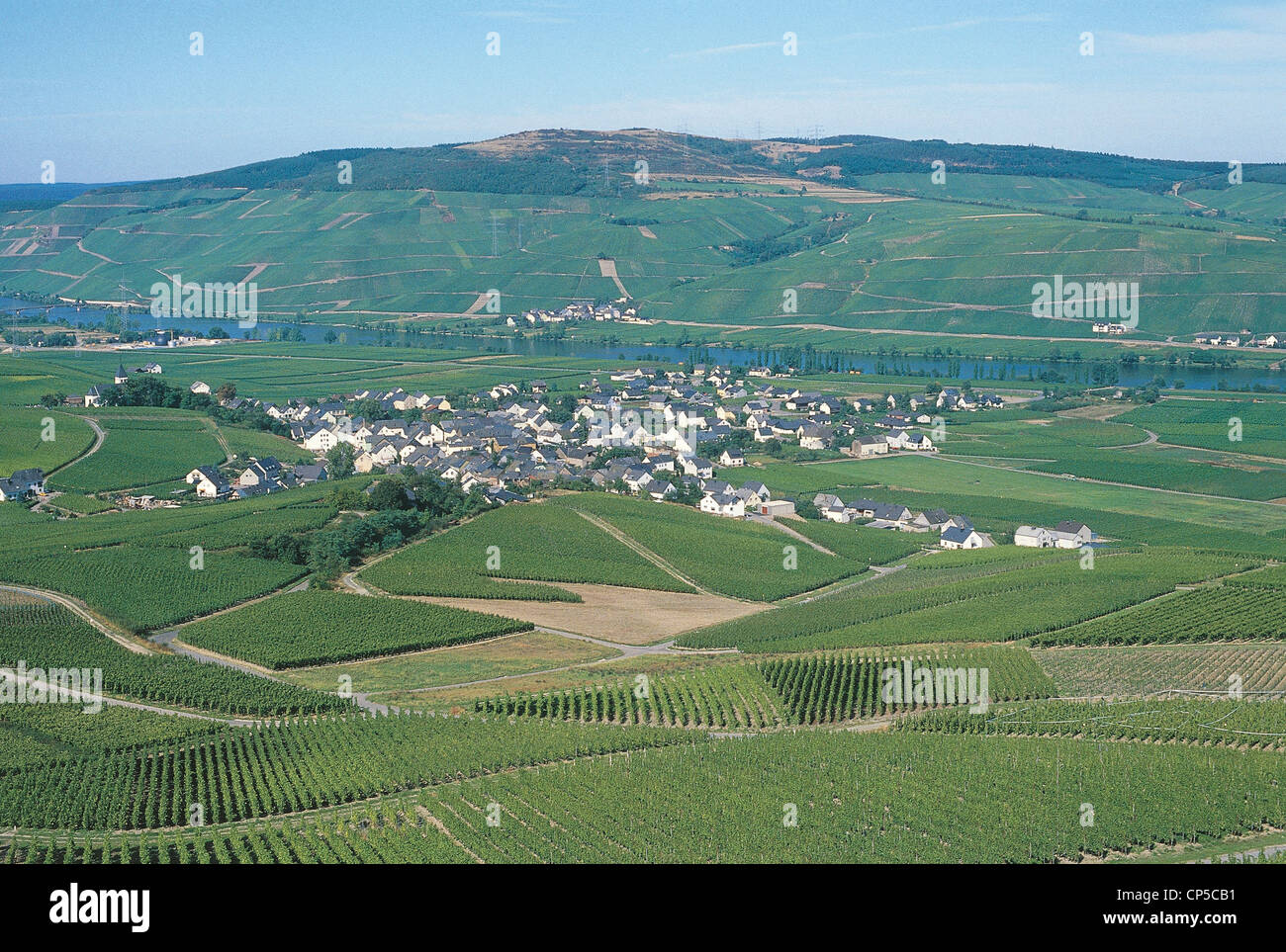 Deutschland - Rheinland-Pfalz. Landschaft in der Nähe von Trier (Trier  Stockfotografie - Alamy