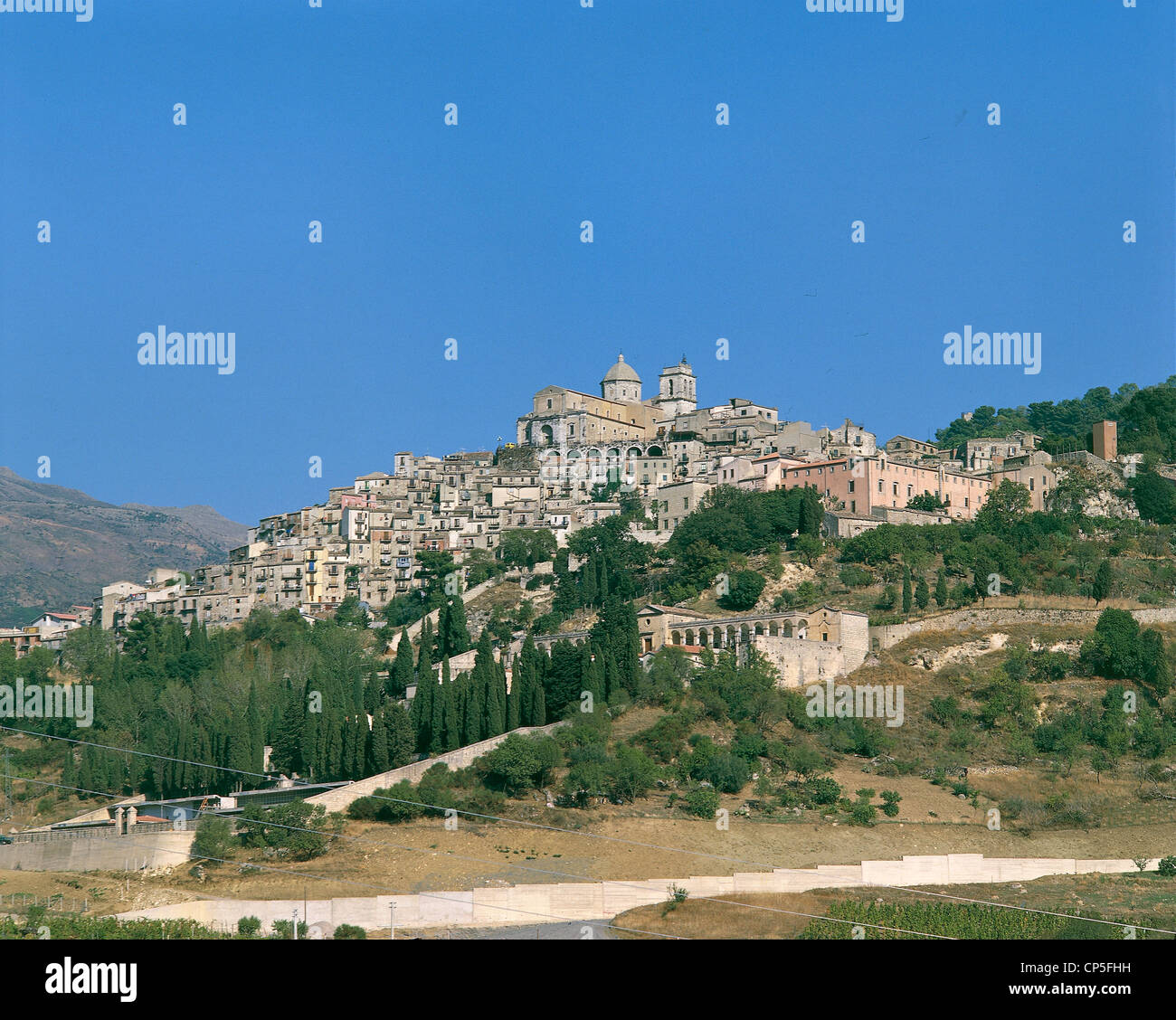 Sizilien - Petralia (Pa) Stockfoto