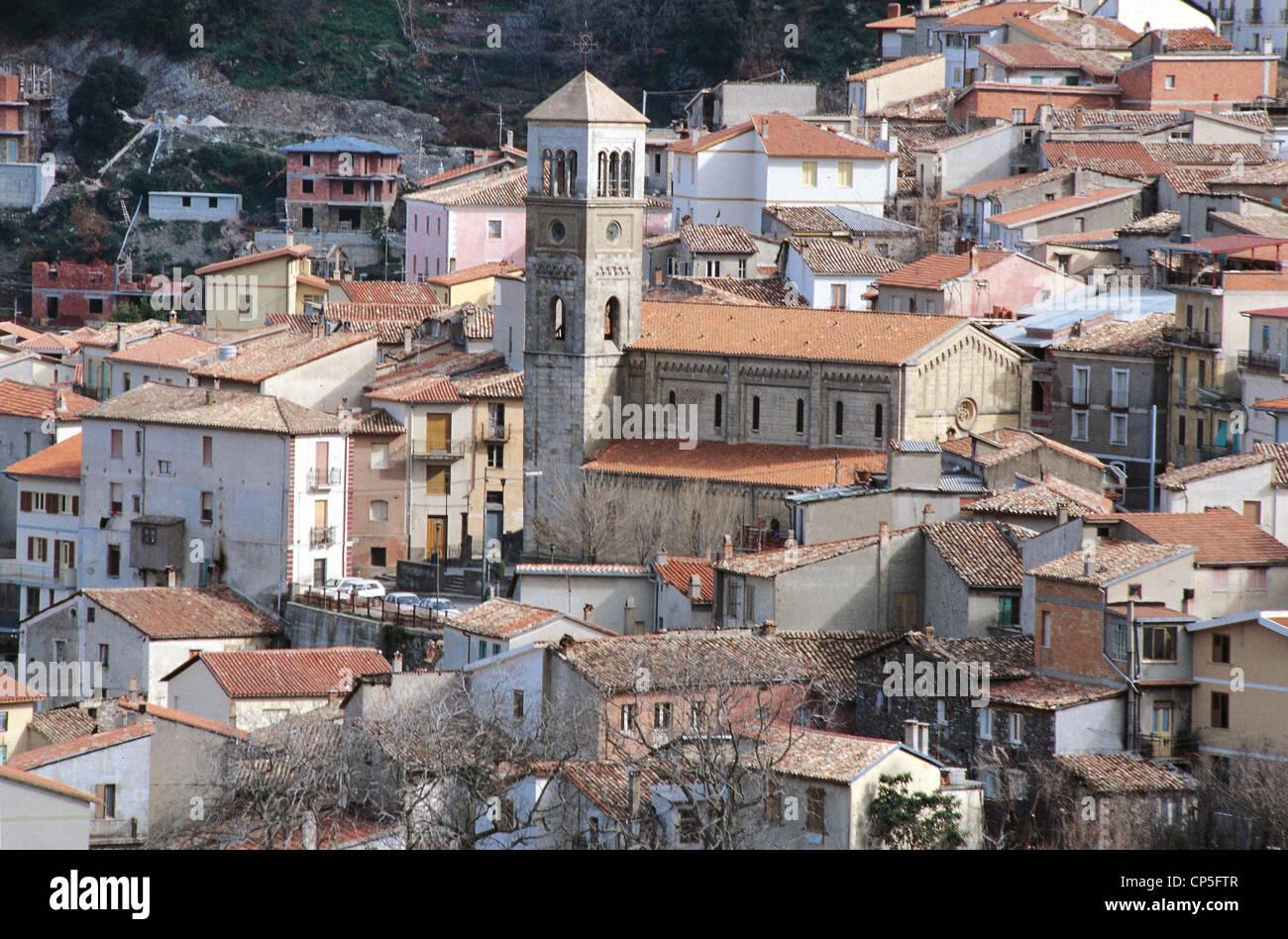 Sardinien - Aritzo (Nu). Stockfoto