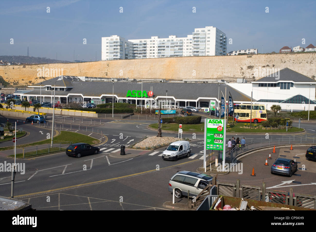 Asda superstore am Brighton Marina in East Sussex Stockfoto