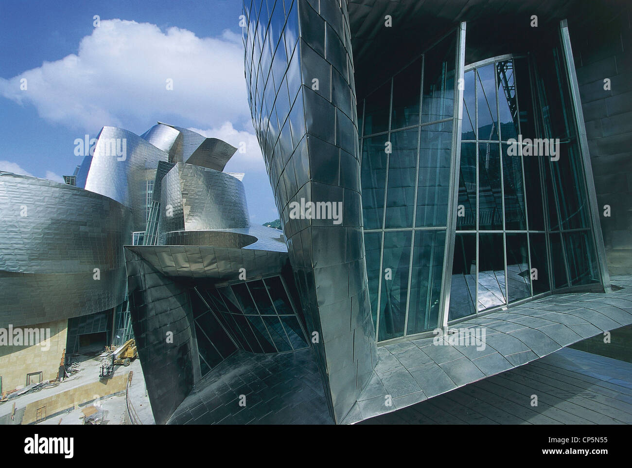 Spanien - Baskenland - Bilbao (Bilbo). Das Guggenheim Museum of Modern Art (Architekt Frank Gehry, 1998). Stockfoto