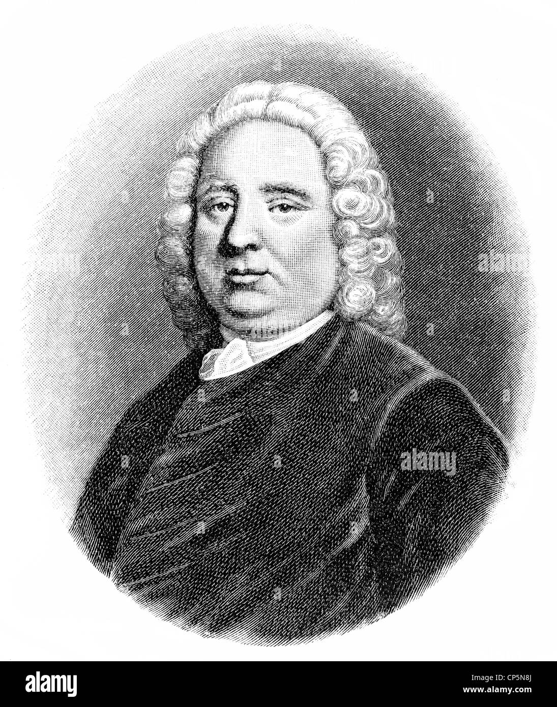 Samuel Richardson, 1689-1761, ein englischer Schriftsteller Stockfoto