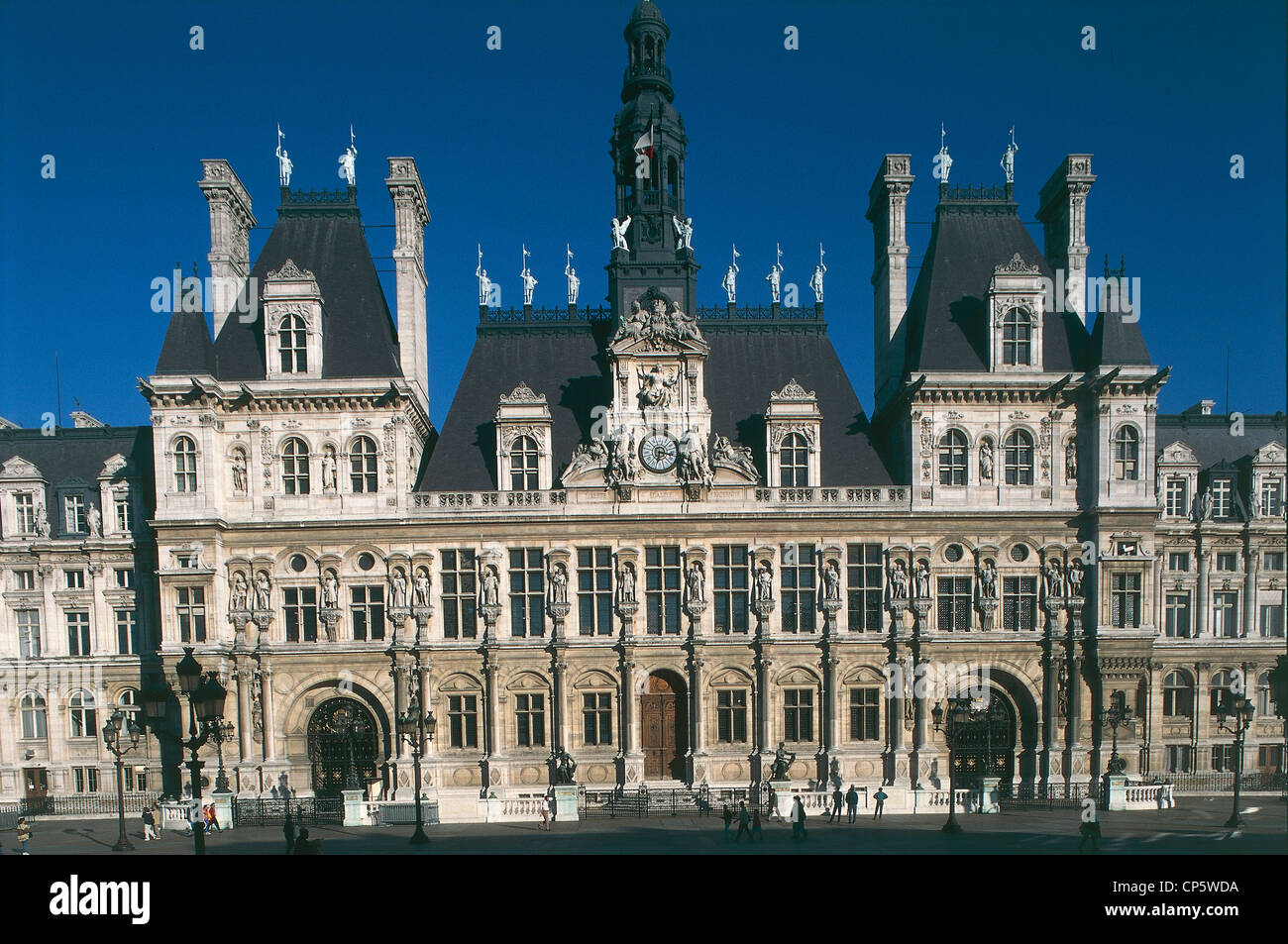 Frankreich - Paris. Hotel de Ville Stockfoto