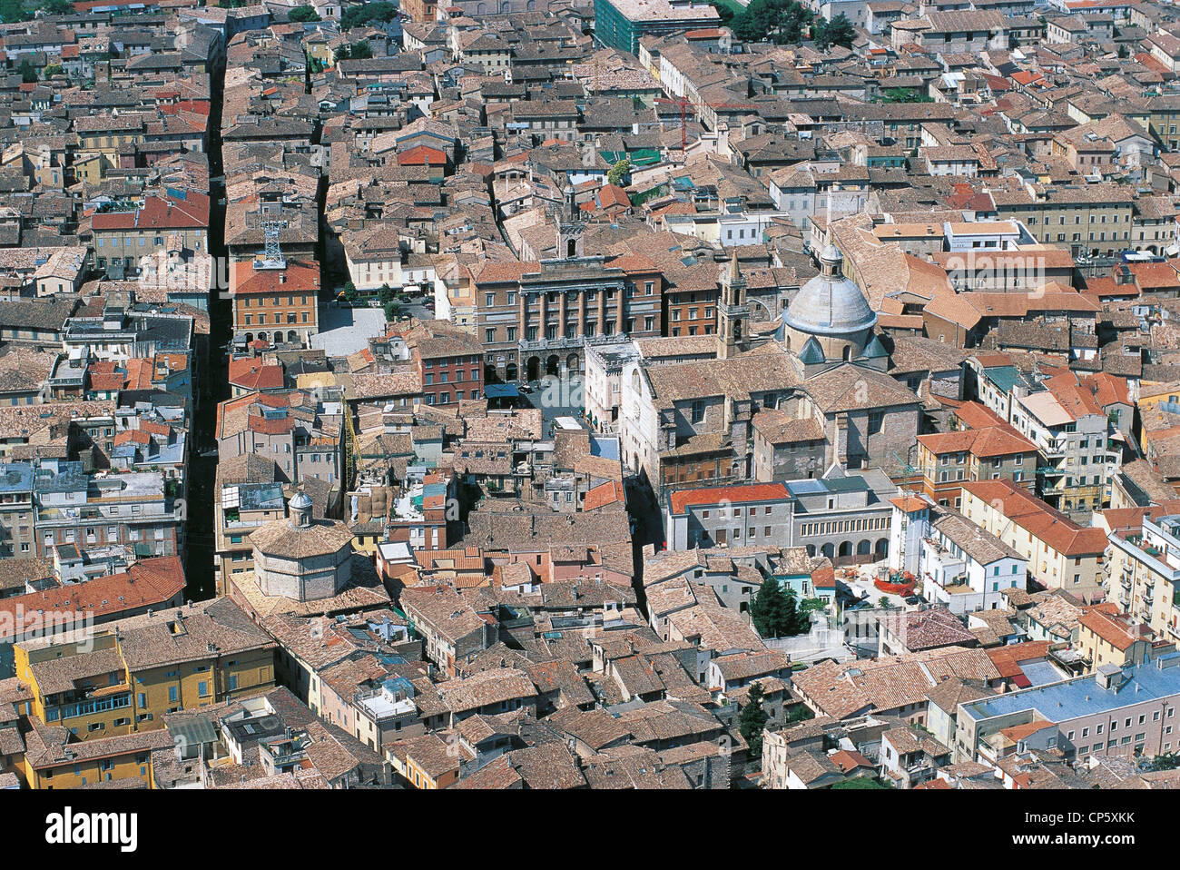 Innenstadt von Umbrien Foligno Stockfoto