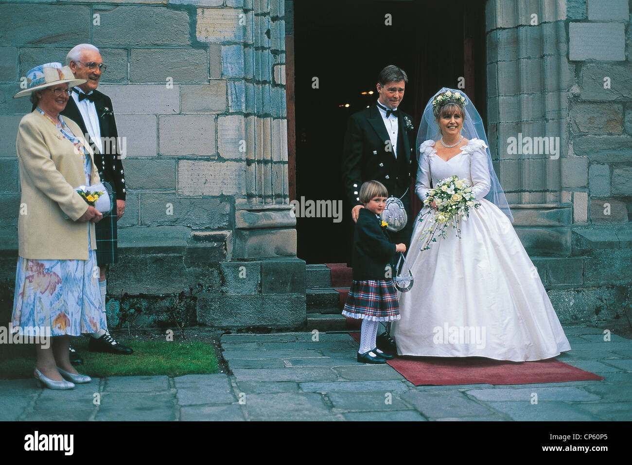 Großbritannien - Schottland - Aberdeen. Old Aberdeen, die Ehe des Königs College Chapel Stockfoto