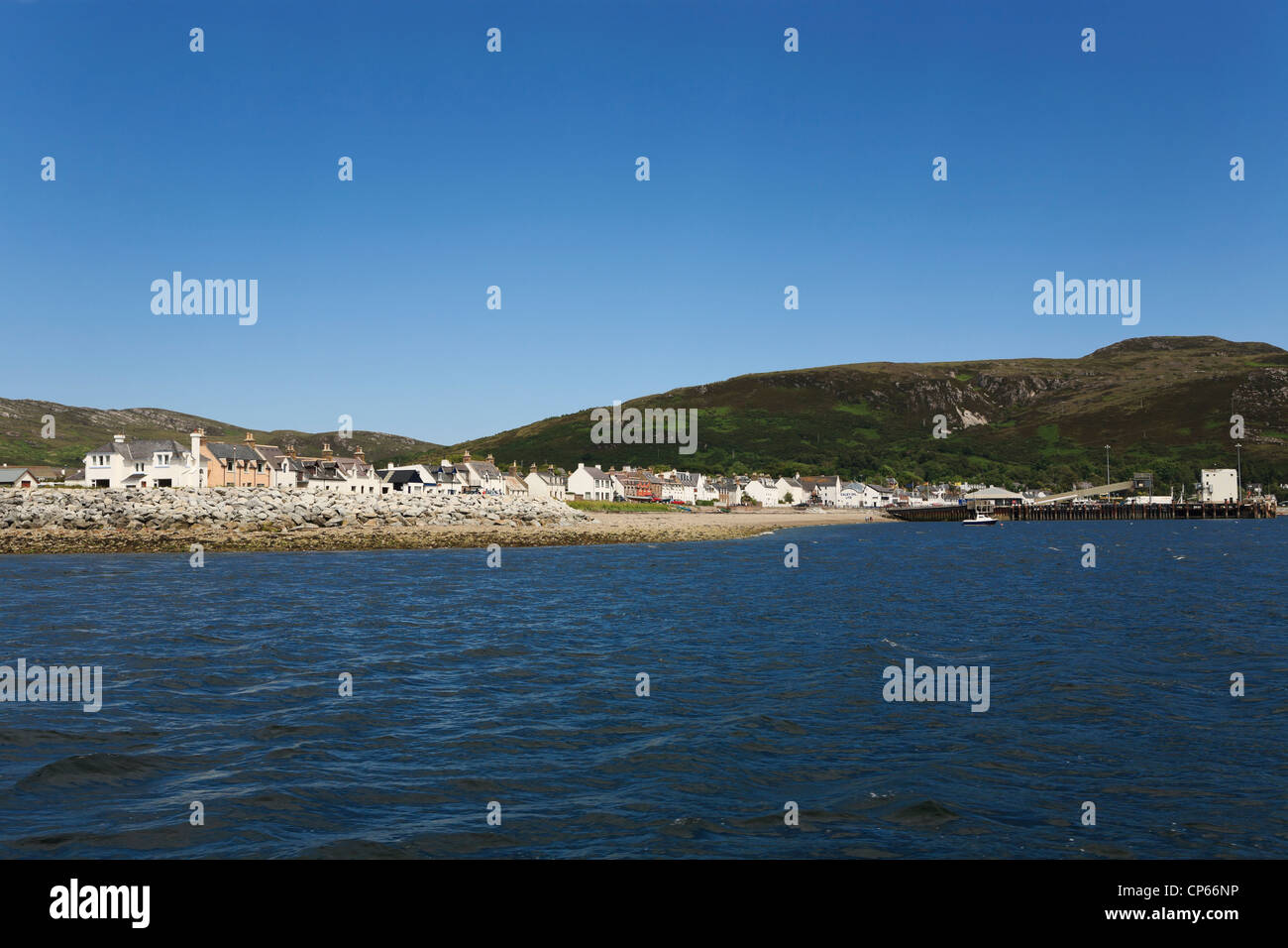 Ullapool in Schottland Stockfoto