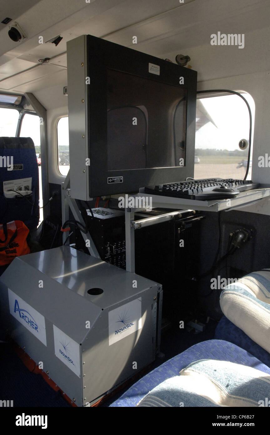 Civil Air Patrol Bogenschütze-System auf Gippsland GA8 Stockfoto