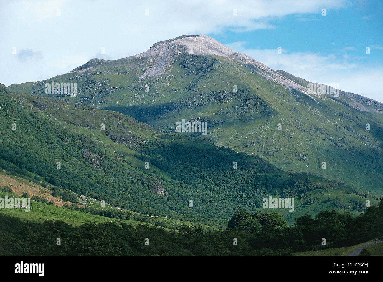 Vereinigtes Königreich Schottland rund um Fort William In Glen Mor Binnein Stockfoto