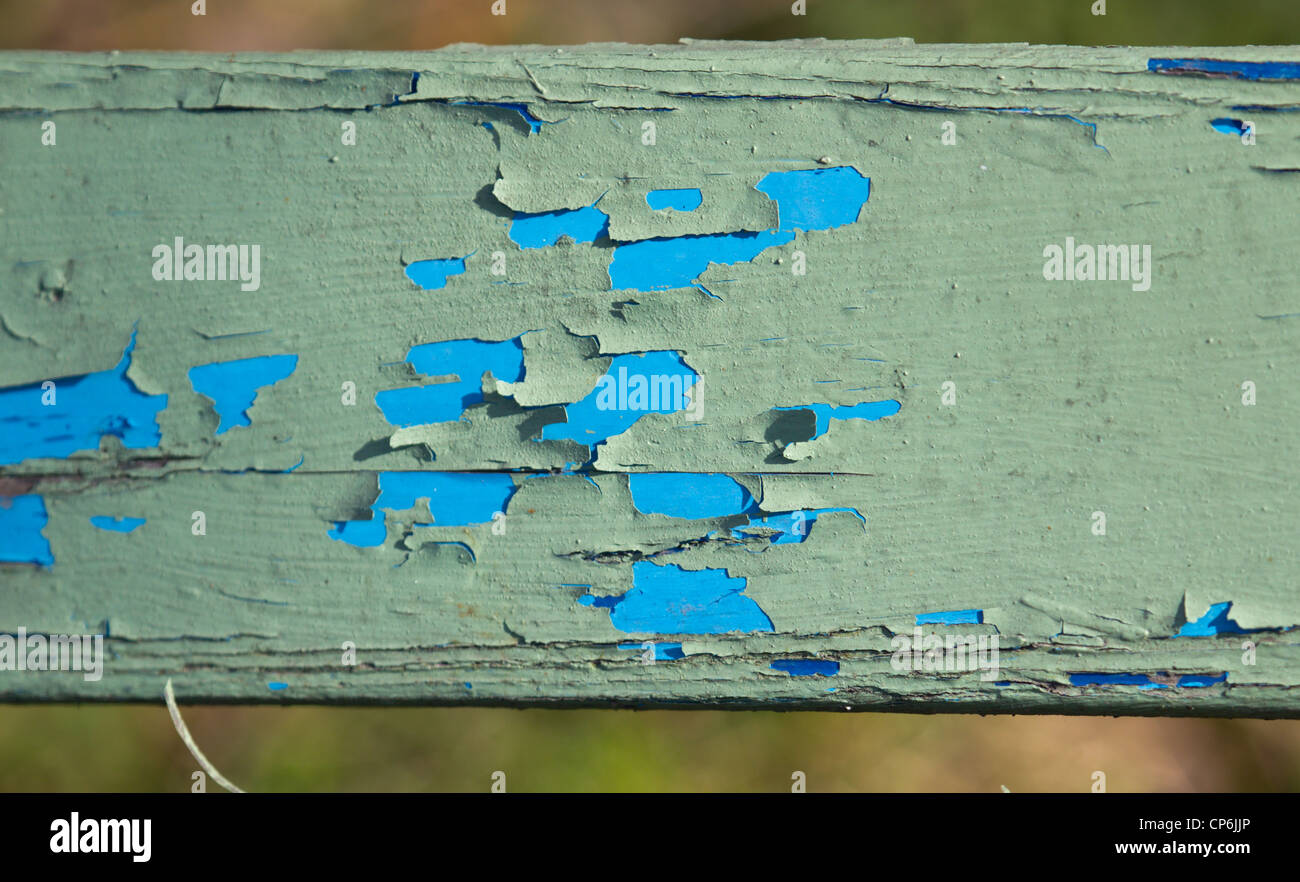 abgenutzte Farbe Stockfoto
