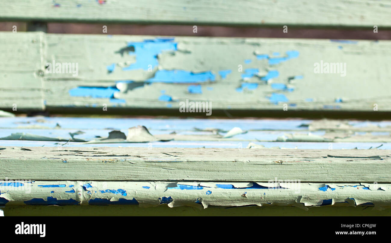 abgenutzte Farbe Stockfoto