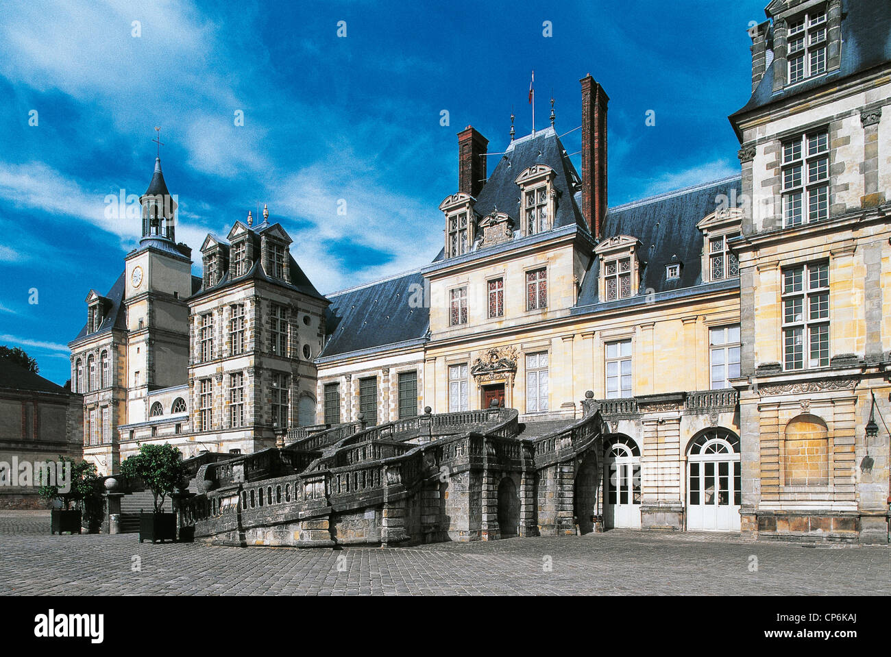 Frankreich-ILE DE Frankreich Chateau de Fontainebleau Stockfoto