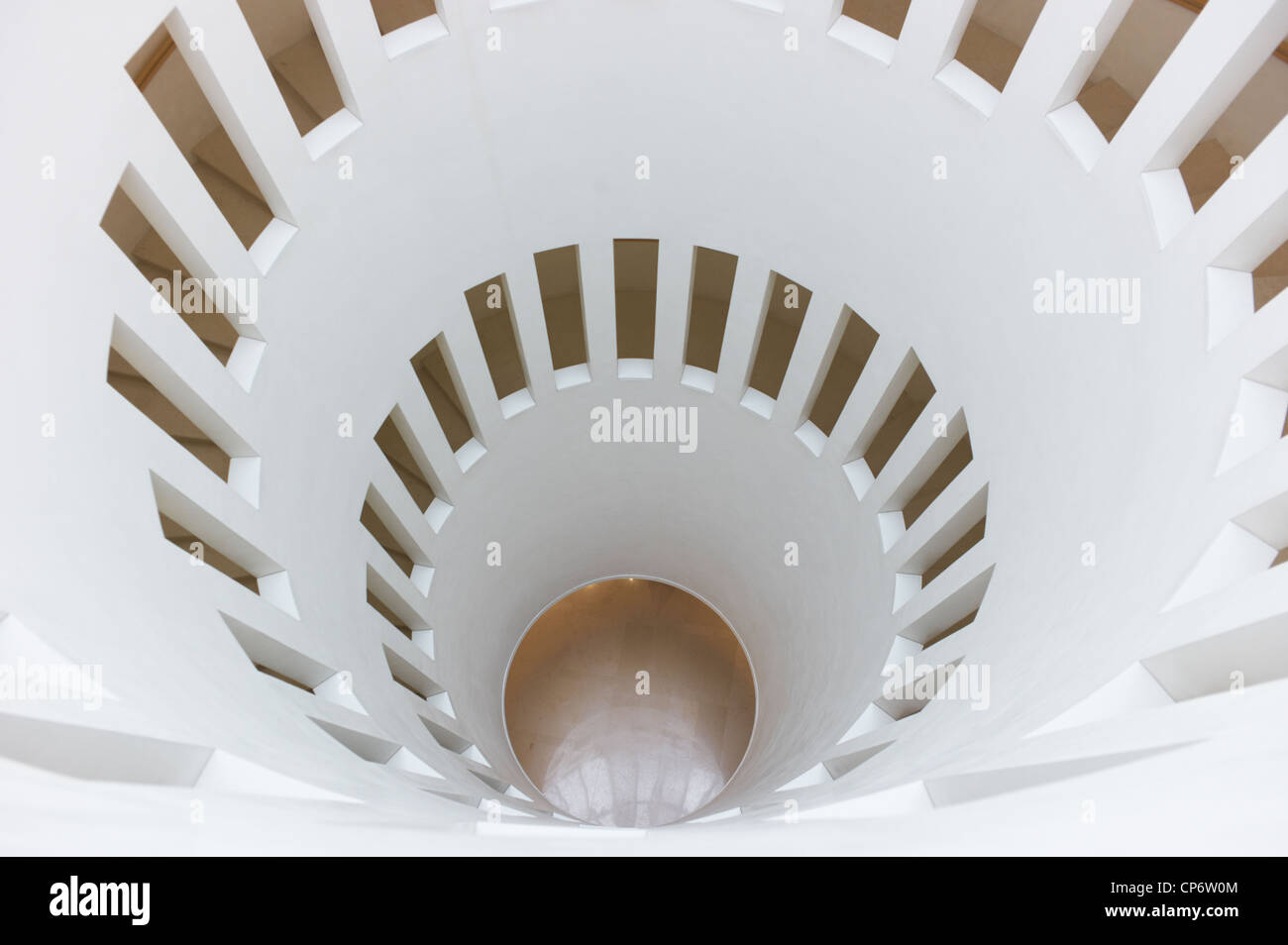 Architektonische Interieur-Details im Inneren der Leeum Samsung Museum of Art in Seoul, Korea. Stockfoto