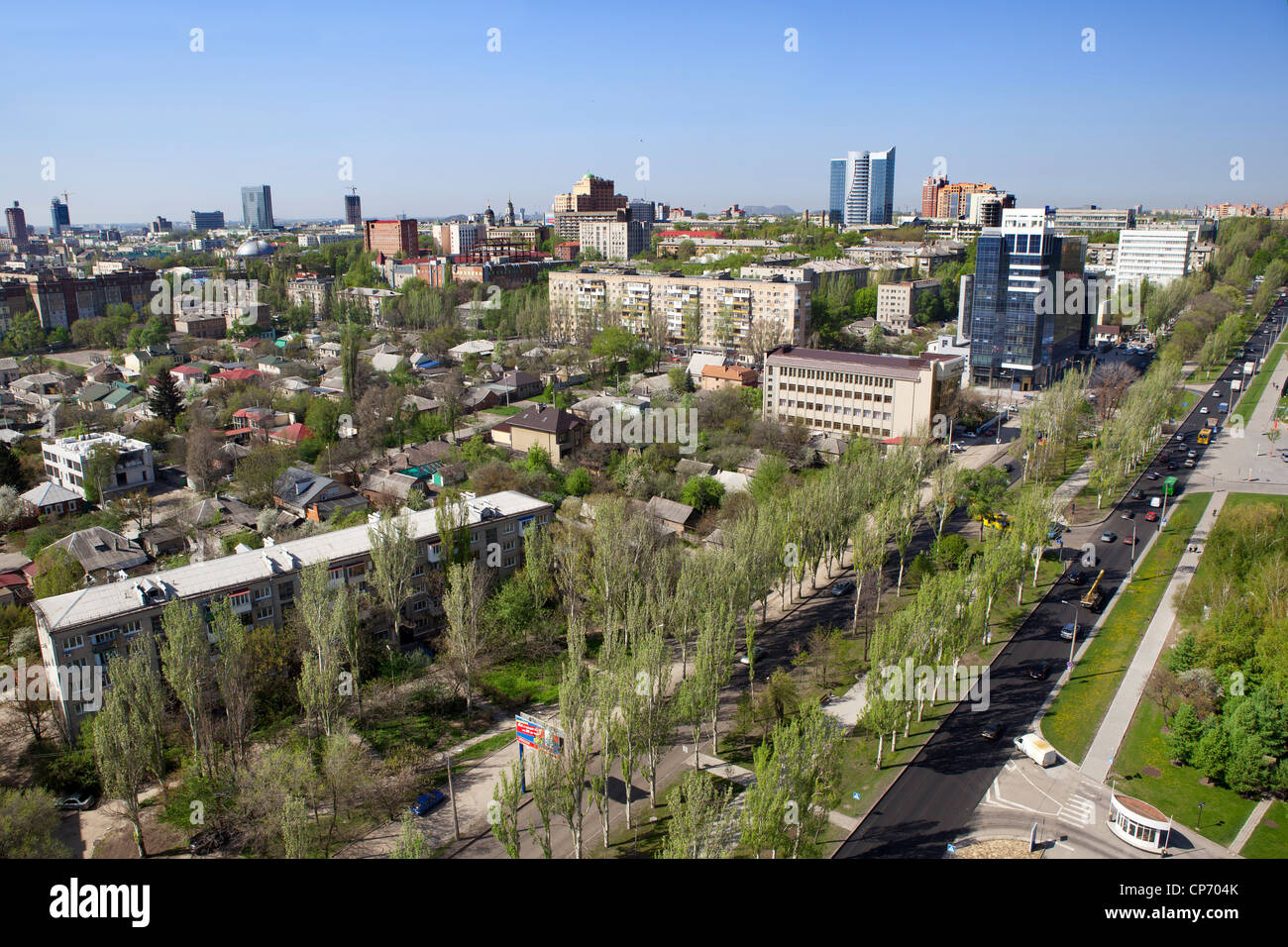 Donezk, Ukraine Stockfoto