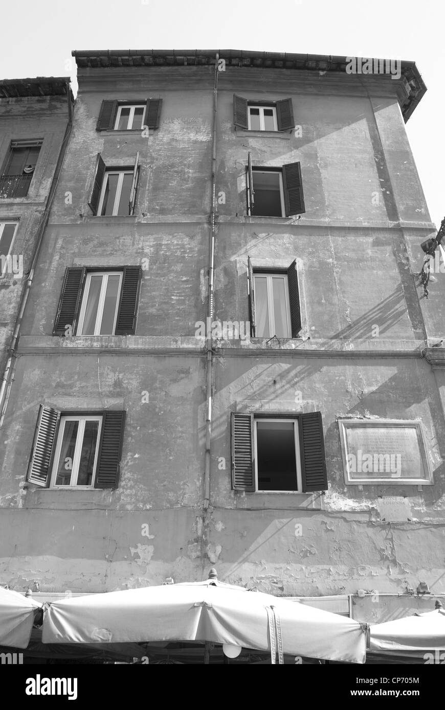 Rom. Italy.Historic Gebäude des Zentrums von Rom Stockfoto