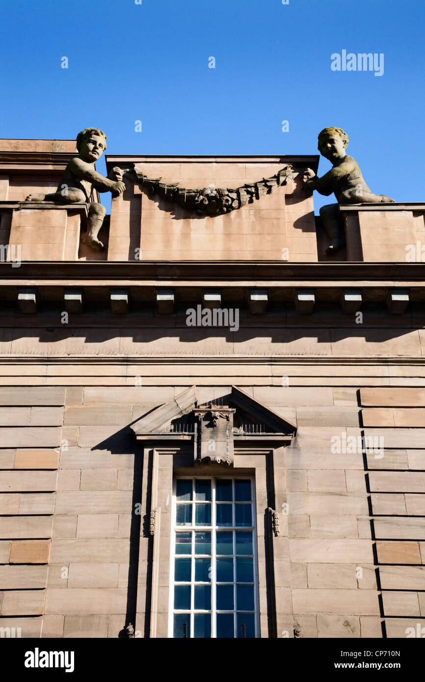 Skulpturenhalle Detail Perth Stadt Perth Perth und Kinross Schottland Stockfoto