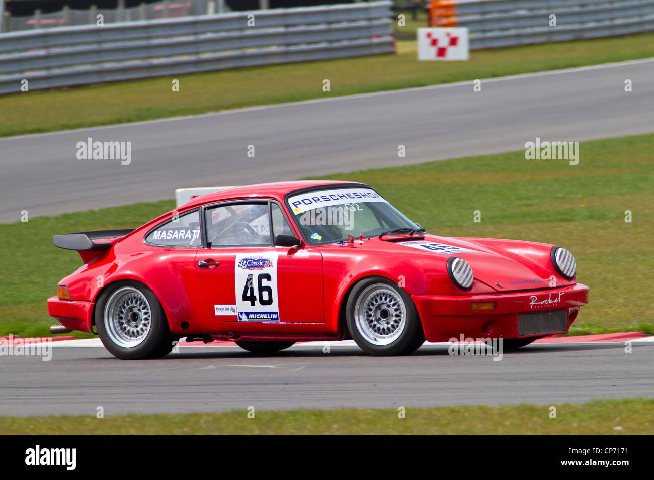 1979 Porsche 911 Turbo mit Fahrer Miles Maserati während CSCC Zukunft Klassiker Rennen in Snetterton, Norfolk, Großbritannien. Stockfoto