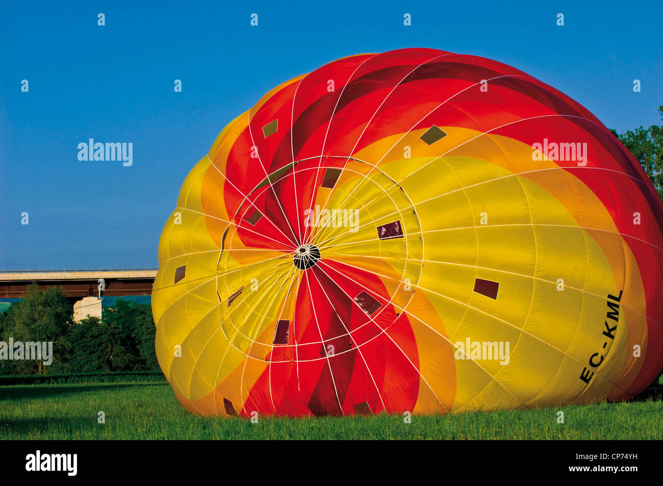 Europa-Italien-Piemont (Provinz Cuneo) Mondovì World Air Spiel 2009 Ballons Stockfoto