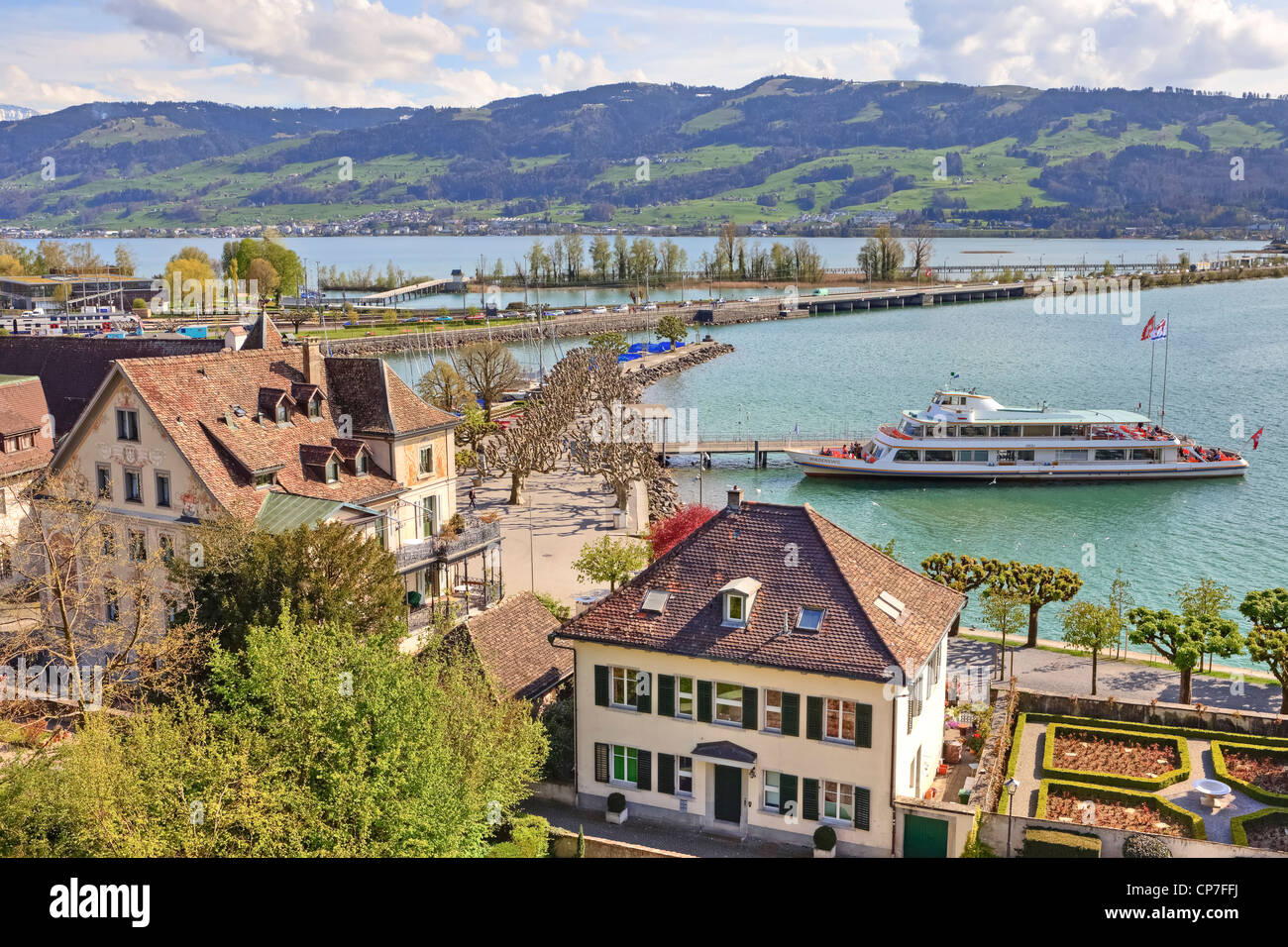 Rapperswil, Rapperswil-Jona, St. Gallen, Schweiz Stockfoto