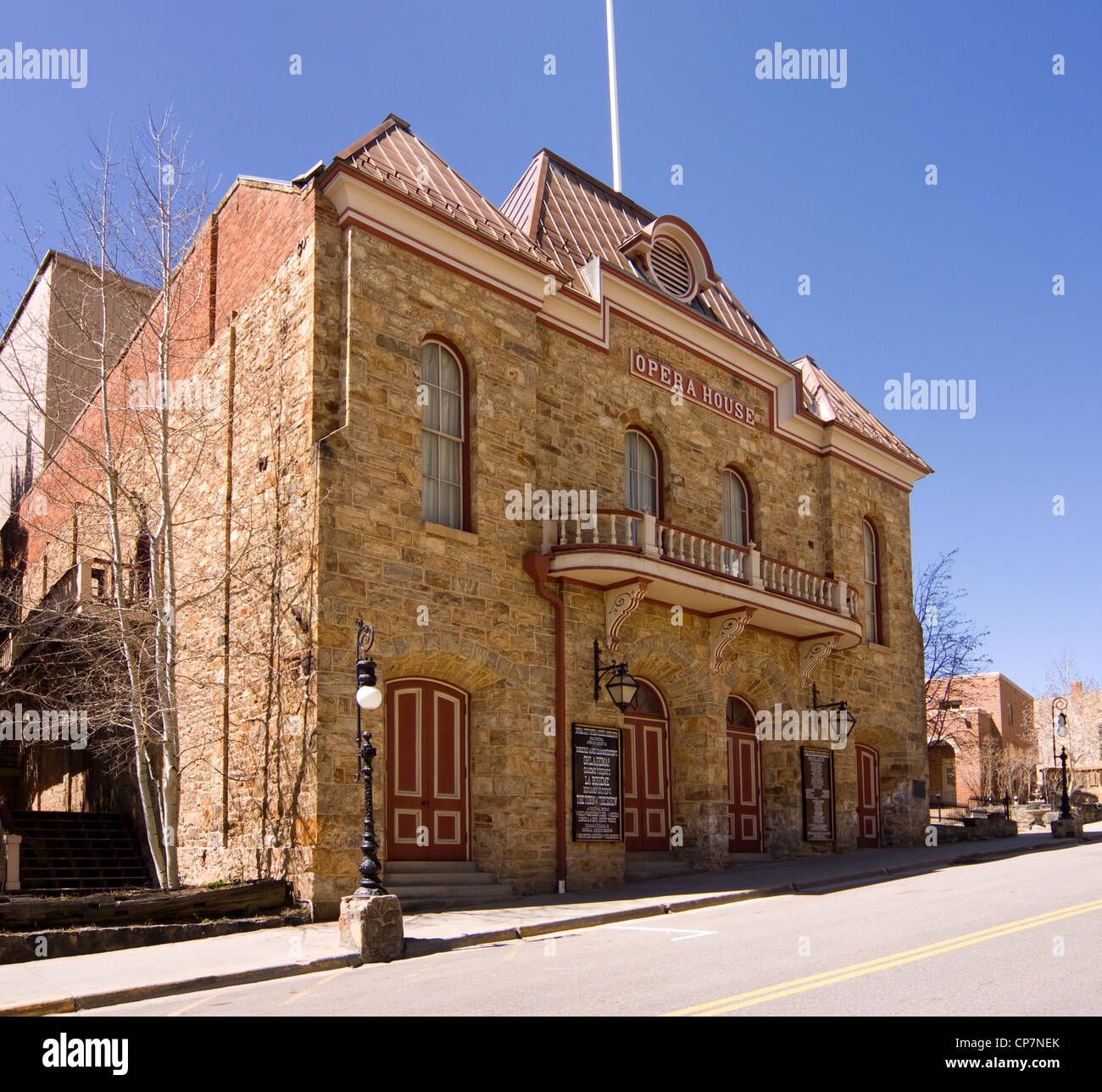 Opera House in Central City, Colorado Stockfoto