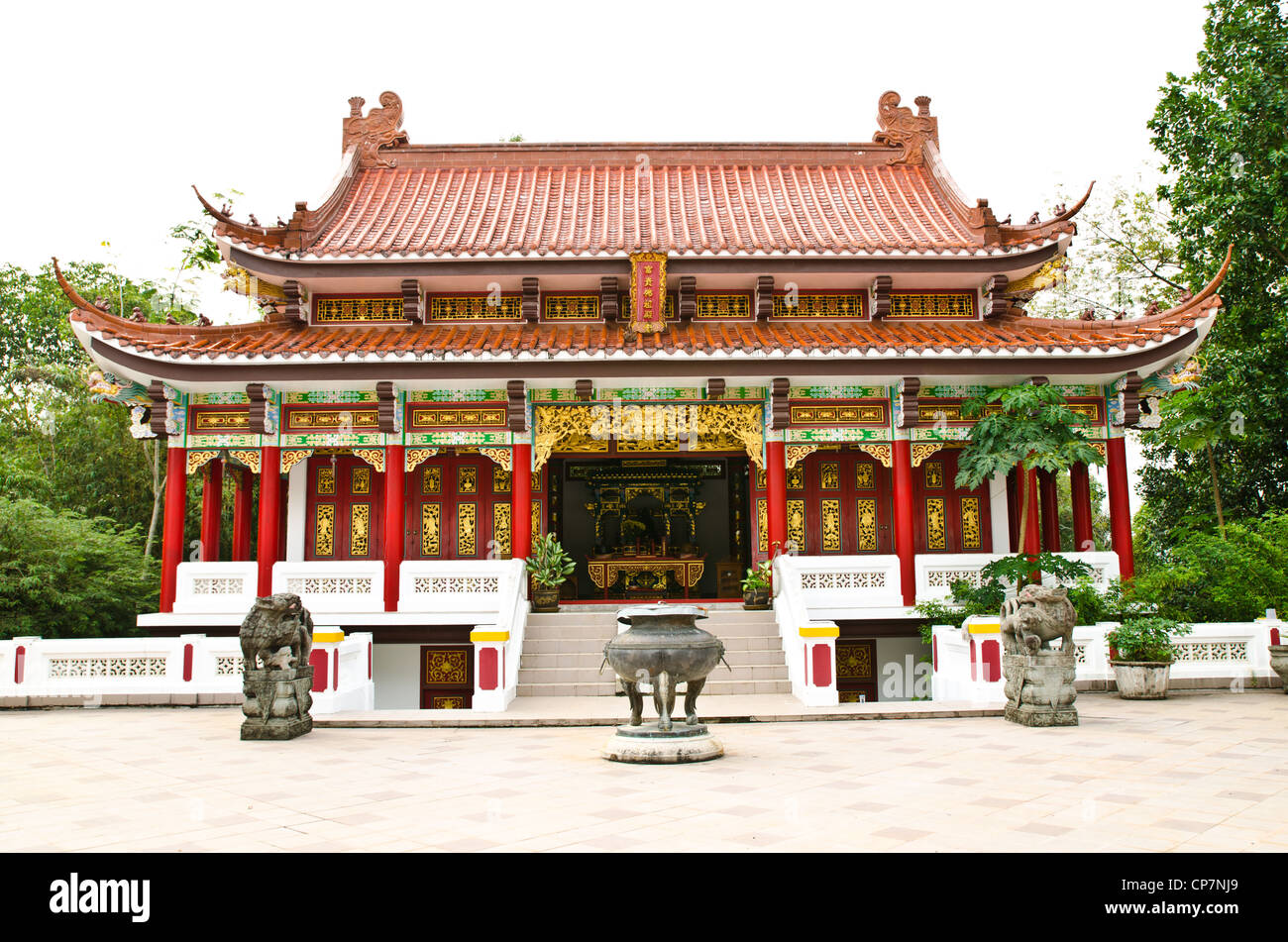 Chinesischer Tempel in thailand Stockfoto