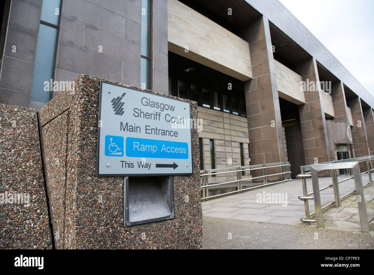 Sheriff Court of Glasgow und Strathkelvin Glasgow Schottland, Vereinigtes Königreich Stockfoto