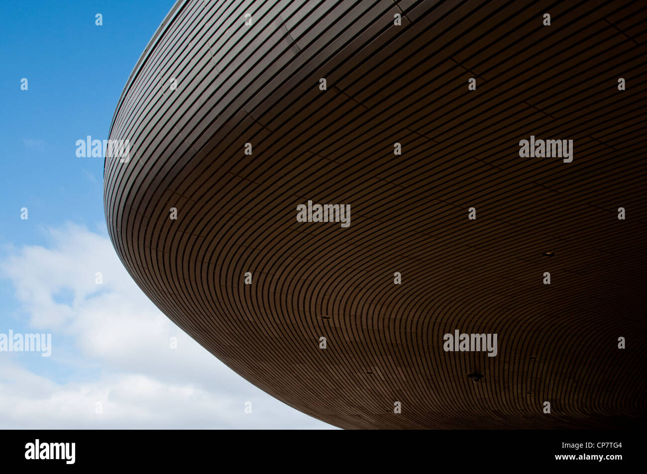 Aquatic Centre, London 2012 Olympia-Gelände, London Stockfoto