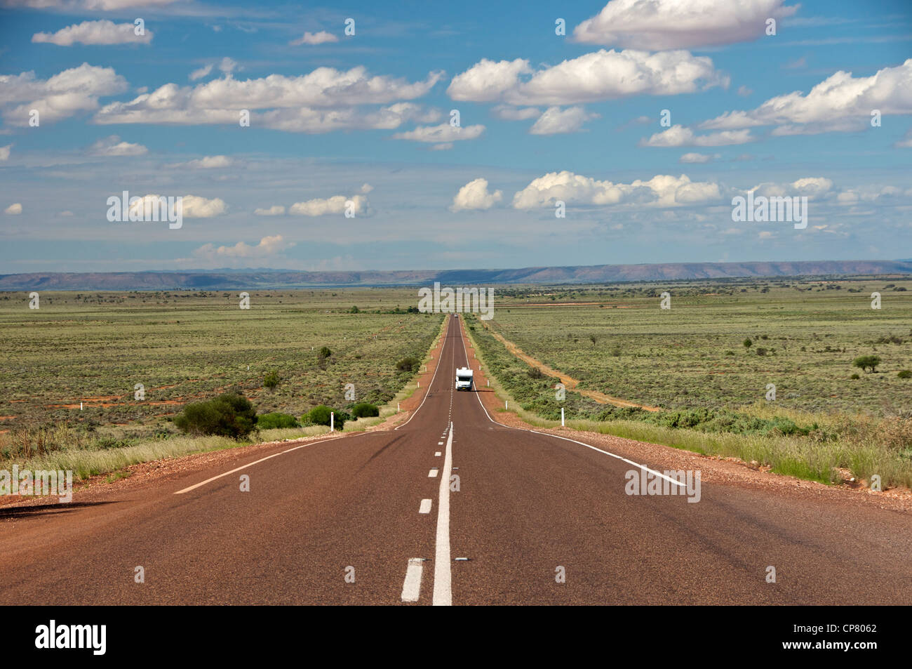 Eyre Highway South Australia Stockfoto