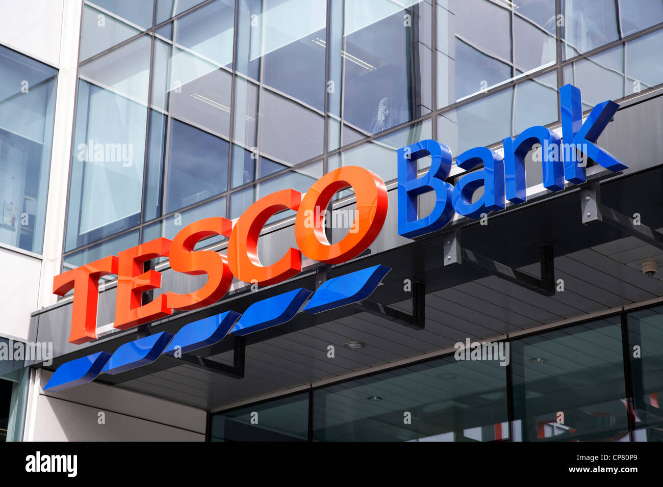 Tesco Bank Kontakt Zentrum Broadway ein Glasgow Schottland, Vereinigtes Königreich Stockfoto