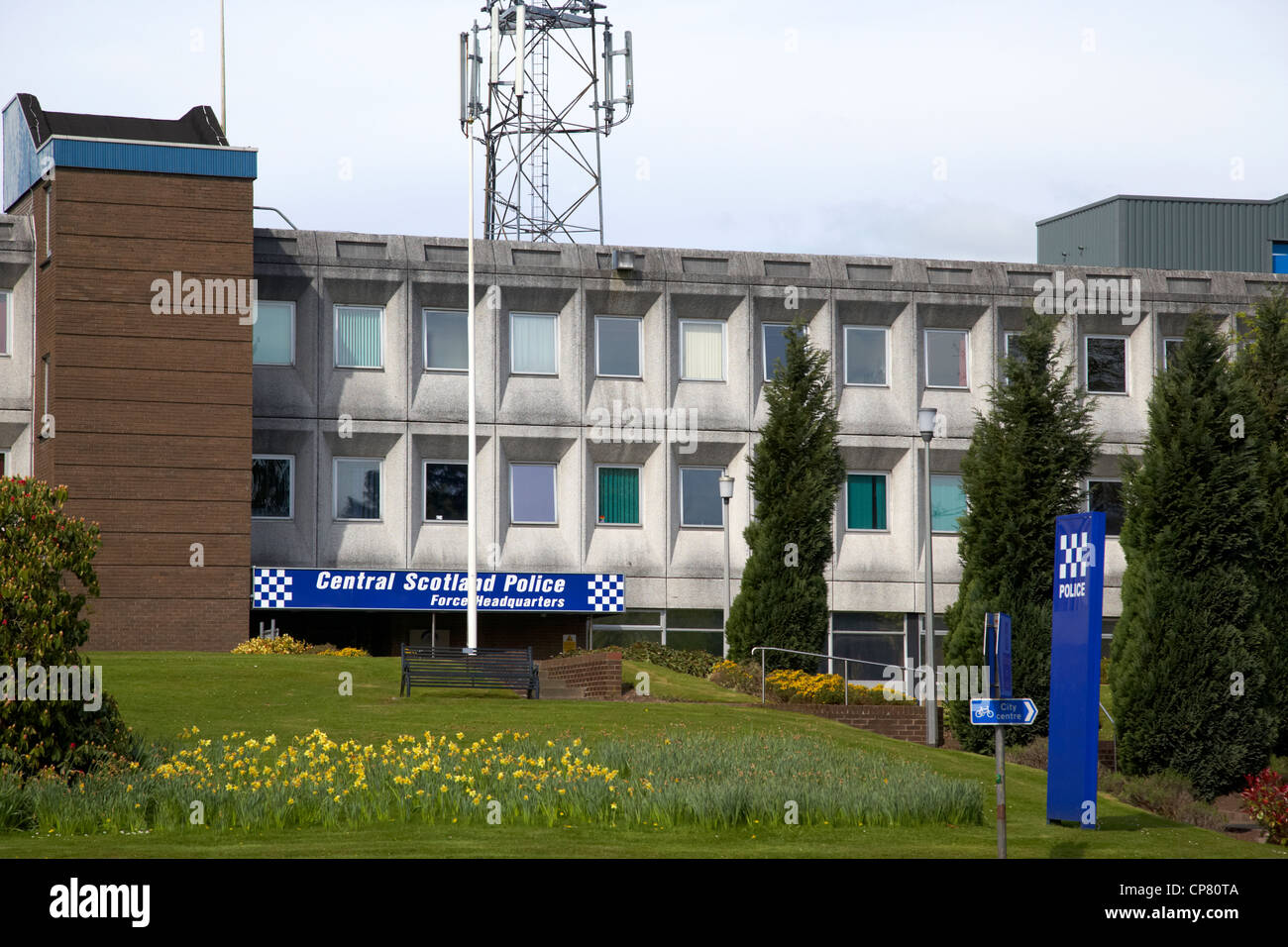 zentrales Schottland Polizei Hauptquartier Stirling Scotland UK Stockfoto