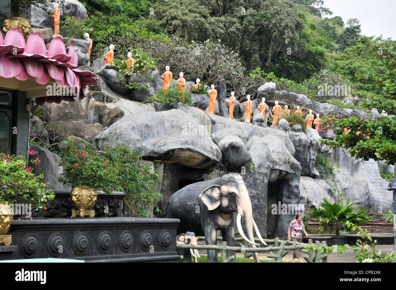 Sri Lanka, Dambulla Höhle Tempel Stockfoto