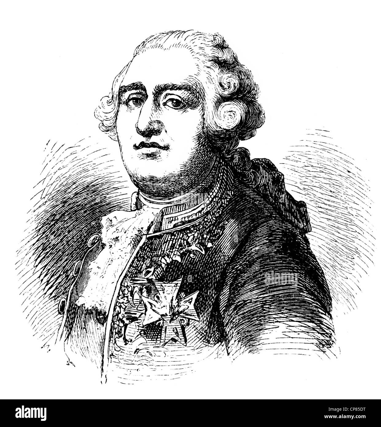 Louis XVI. Augustus von 17541793, König von Frankreich und Navarra