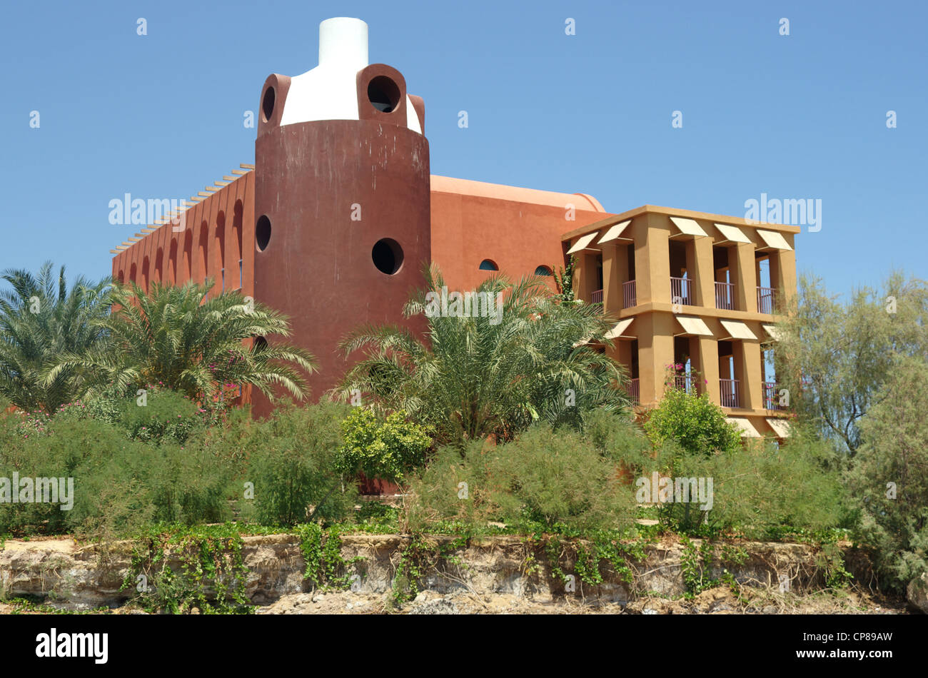 El Gouna, Hotel Sheraton Miramar Resort, Rotes Meer, Ägypten Stockfoto