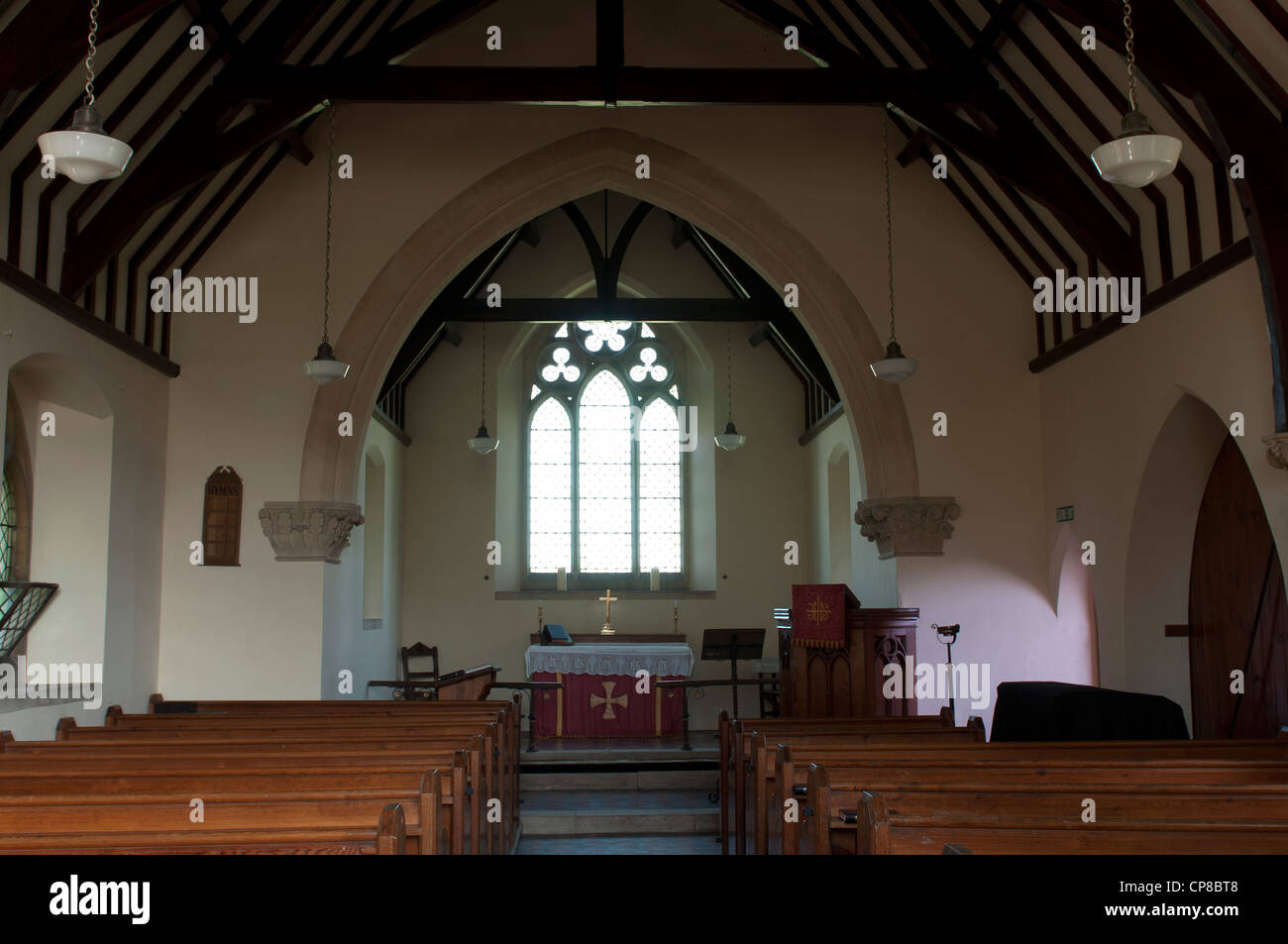 St.-Georgs Kirche, Darlingscott, Warwickshire, England, Vereinigtes Königreich Stockfoto