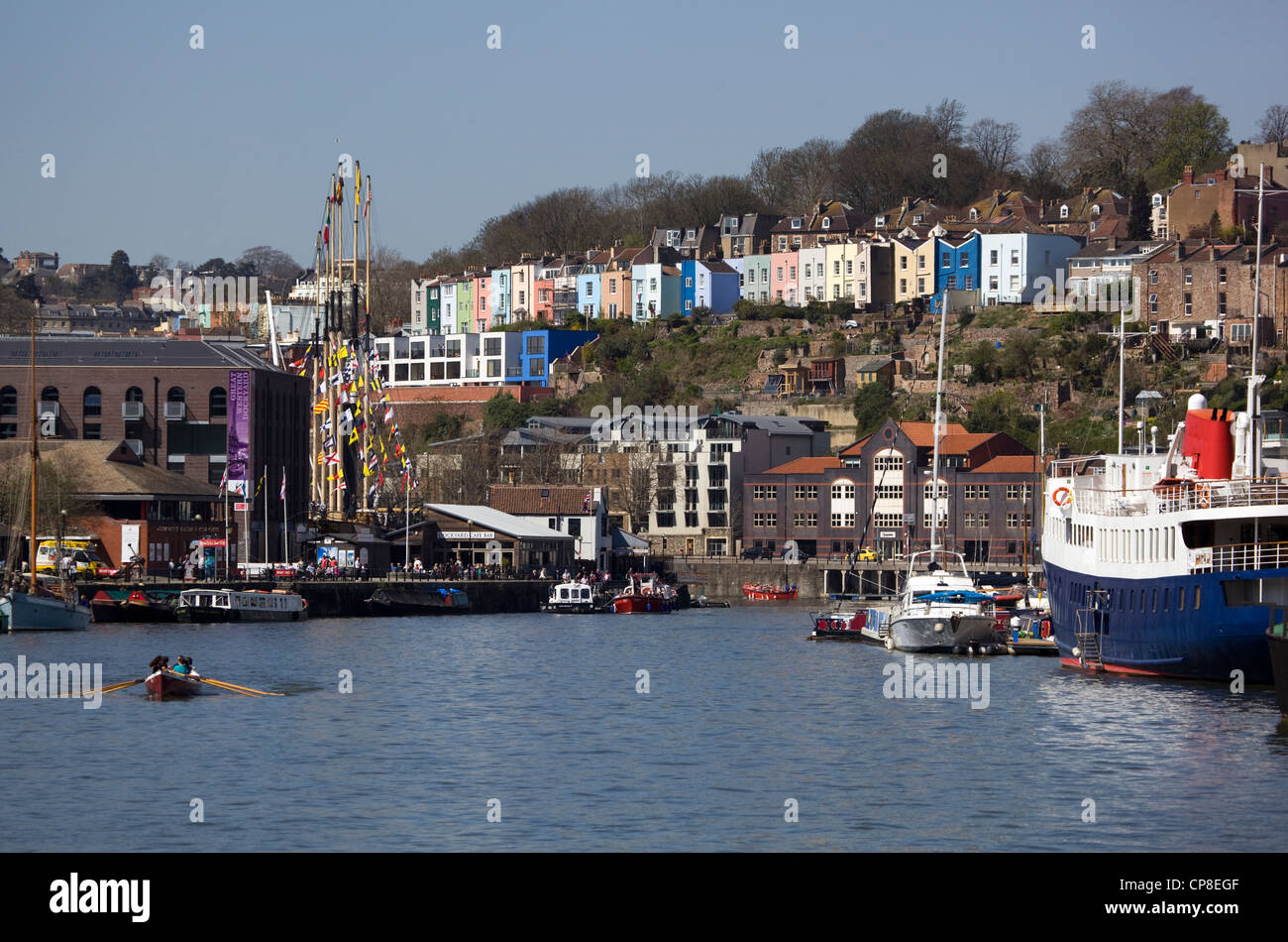 Fluss in Bristol Stockfoto