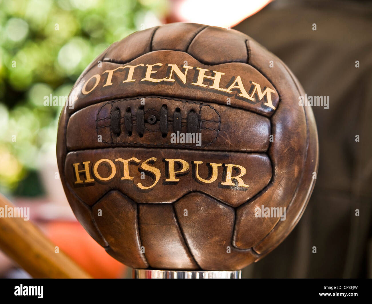 TOTTENHAM hOTSPUR alte Fußball Stockfoto