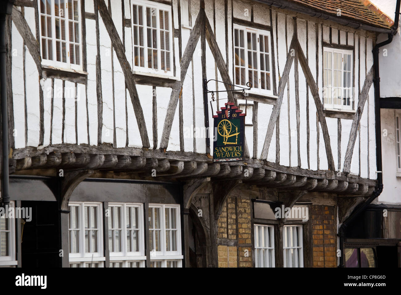 Weber Cottage Sandwich Kent England UK Stockfoto